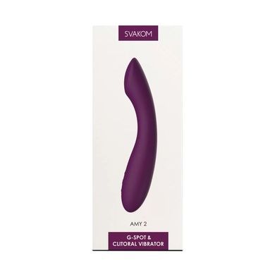 Вибратор для точки G с интеллектуальным режимом Svakom Amy 2 Violet SO6997 фото