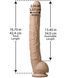 Фаллоимитатор Doc Johnson Dick Rambone Cock White (в ПЭ пакете!), диаметр 6см, длина 42см, ПВХ SO4556 фото 4