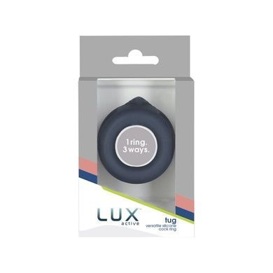 Двойное эрекционное кольцо LUX Active &ndash; Tug &ndash; Versatile Silicone Cock Ring SO5574 фото
