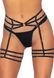(SALE) Leg Avenue Rhinestone garter strapps SO7932 фото 1