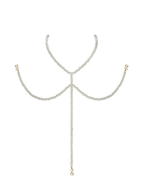 Намисто під перли на декольте Obsessive A757 necklace pearl SO7681 фото