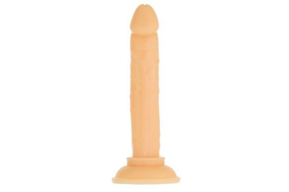 Фаллоимитатор ADDICTION Tino 5.25&Prime; Silicone Dildo, присоска, диаметр 1,9 см, вибропуля в подарок SO7754 фото