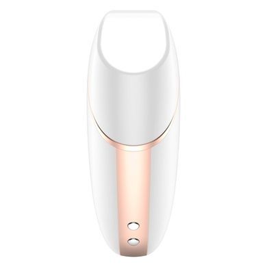 Вакуумный клиторальный стимулятор Satisfyer Love Triangle White с управлением через интернет SO3896 фото