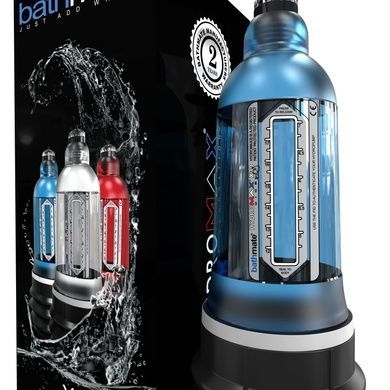 Гидропомпа Bathmate Hydromax 7 WideBoy Blue, для члена длиной от 12,5 до 18 см, диам. до 5,5 см SO1959 фото