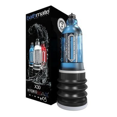 Гидропомпа Bathmate Hydromax 7 WideBoy Blue, для члена длиной от 12,5 до 18 см, диам. до 5,5 см SO1959 фото
