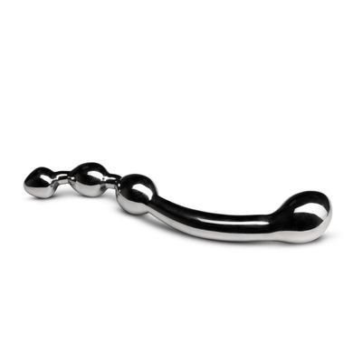 Анально-вагінальний стимулятор Sinner Gear Unbendable &ndash; Multi-Stim Pleasure Wand Metal Anal Dildo SO4613 фото
