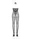 Бодистокинг Obsessive Bodystocking G308 S/M/L, халтер, декор в виде татуировки SO7235 фото 6