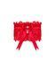 (SALE) Ажурная подвязка Obsessive Amor Cherris garter, red SO7684 фото 2