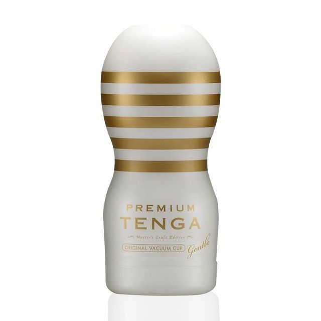 Мастурбатор Tenga Premium Original Vacuum Cup Gentle (глибоке горло) з вакуумною стимуляцією SO5110 фото