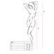 Сітчасті панчохи-стокінги Passion S016 One Size, Black, імітація ажурного пояса з гартерами PSS016B фото 6