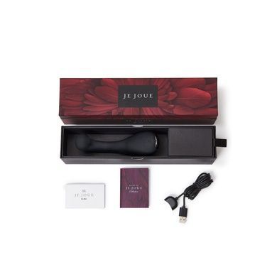 Премиум вибратор Je Joue - G-Kii Black с регулируемым изгибом и глубокой вибрацией + подарок косметичка SO3037 фото