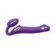 Безремневой страпон с вибрацией Strap-On-Me Vibrating Violet XL, диам. 4,7см, пульт ДУ, регулируемый SO3827 фото 3