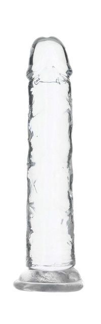 Прозрачный фаллоимитатор на присоске ADDICTION Vertical Dong 7&Prime;, вибропуля в подарок SO5577 фото