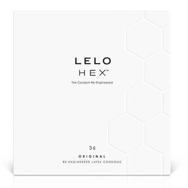 Презервативы LELO HEX Condoms Original 36 Pack, тонкие и суперпрочные SO8131 фото