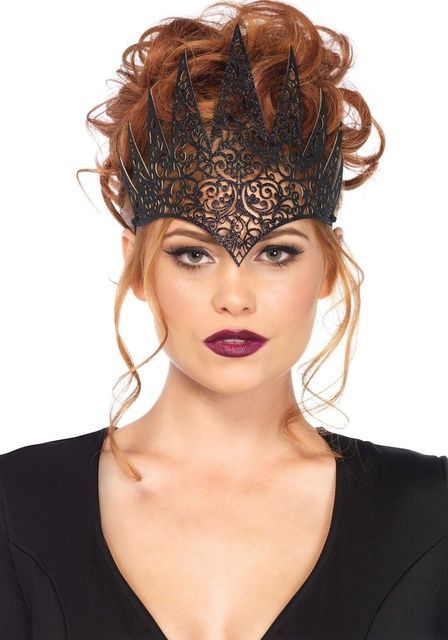 Корона Leg Avenue Die Cut Royal Crown black SO9093 фото