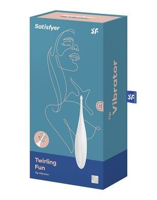 Вібратор для клітора Satisfyer Twirling Fun White SO5418 фото