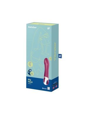 Смарт вибратор точки G Satisfyer Big Heat с функцией подогрева SO6107 фото