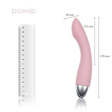 Вибратор для точки G с интеллектуальным режимом Svakom Amy Pale Plink SO4823 фото