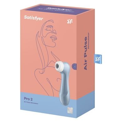 Вакуумний кліторальний стимулятор Satisfyer Pro 2 Blue SO6288 фото