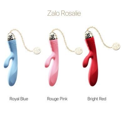 Смартвибратор-кролик Zalo &mdash; Rosalie Royal Blue SO6665 фото