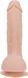 Вигнутий фалоімітатор на присосці ADDICTION &mdash; BRAD 7,5&Prime; Dildo With Balls, Beige SO5584 фото 2
