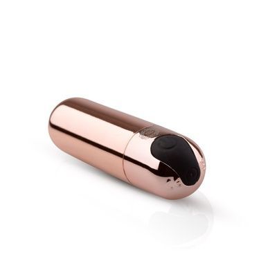 Віброкуля Rosy Gold &mdash; Nouveau Bullet Vibrator, перезаряджається SO4593 фото
