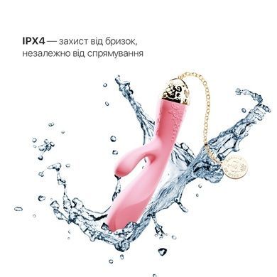 Смартвибратор-кролик Zalo &mdash; Rosalie Rouge Pink SO6666 фото