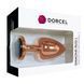 Металлическая анальная пробка с украшением в виде кристалла Dorcel - Diamond Plug L SO5530 фото 5