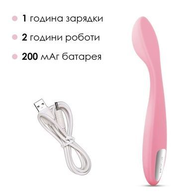 Стимулятор клітора та точки G Svakom Keri Pale Pink SO4832 фото