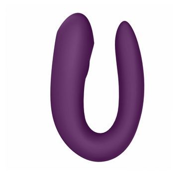 Смарт-вибратор для пар Satisfyer Double Joy Violet (мятая упаковка!!!) SO3899-R фото