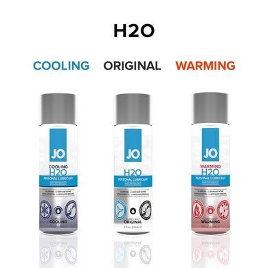 Змазка на водній основі JO H2O ORIGINAL (60 мл) оліїста і гладенька, рослинний гліцерин SO1447 фото