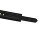 Ошейник с поводком Liebe Seele Black Organosilicon Collar with Leash, экокожа SO9484 фото 5