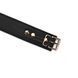 Ошейник с поводком Liebe Seele Black Organosilicon Collar with Leash, экокожа SO9484 фото 6