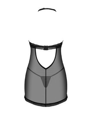 Пеньюар Obsessive Medilla chemise & thong XL/2XL SO9054 фото