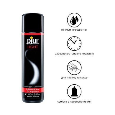 Силиконовая смазка pjur Light 100 мл самая жидкая, 2в1 для секса и массажа PJ10210 фото