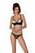 Комплект MARINA SET WITH OPEN BRA black XXL/XXXL - Passion SO9737 фото 1