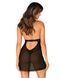 Пеньюар Obsessive Medilla chemise & thong XL/2XL SO9054 фото 2