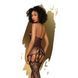 Бодістокінг Penthouse Fancy Me S/L Black, відкритий доступ, фантазійний малюнок, імітація панчіх SO6463 фото 2
