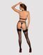 Портупея на грудь Obsessive A740 harness black O/S, искусственная кожа SO7853 фото 4