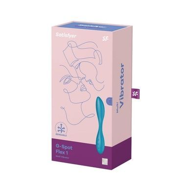 Универсальный вибратор Satisfyer G-Spot Flex 1, гибкий ствол с фиксацией положения SO6722 фото