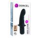 Вібратор Dorcel Mini Lover Black з обмежувачем, для точки G і масажу простати MD1045 фото 2